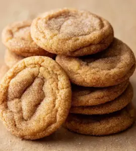 Chewy Pumpkin Snickerdoodle Cookies Recipe