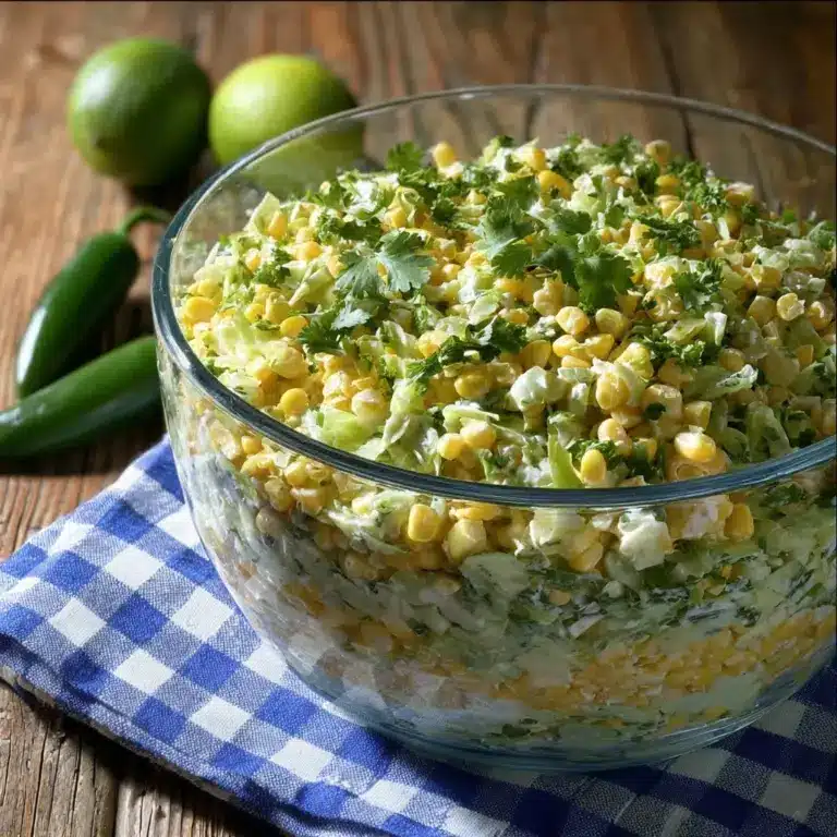Jalapeno Corn Coleslaw Recipe