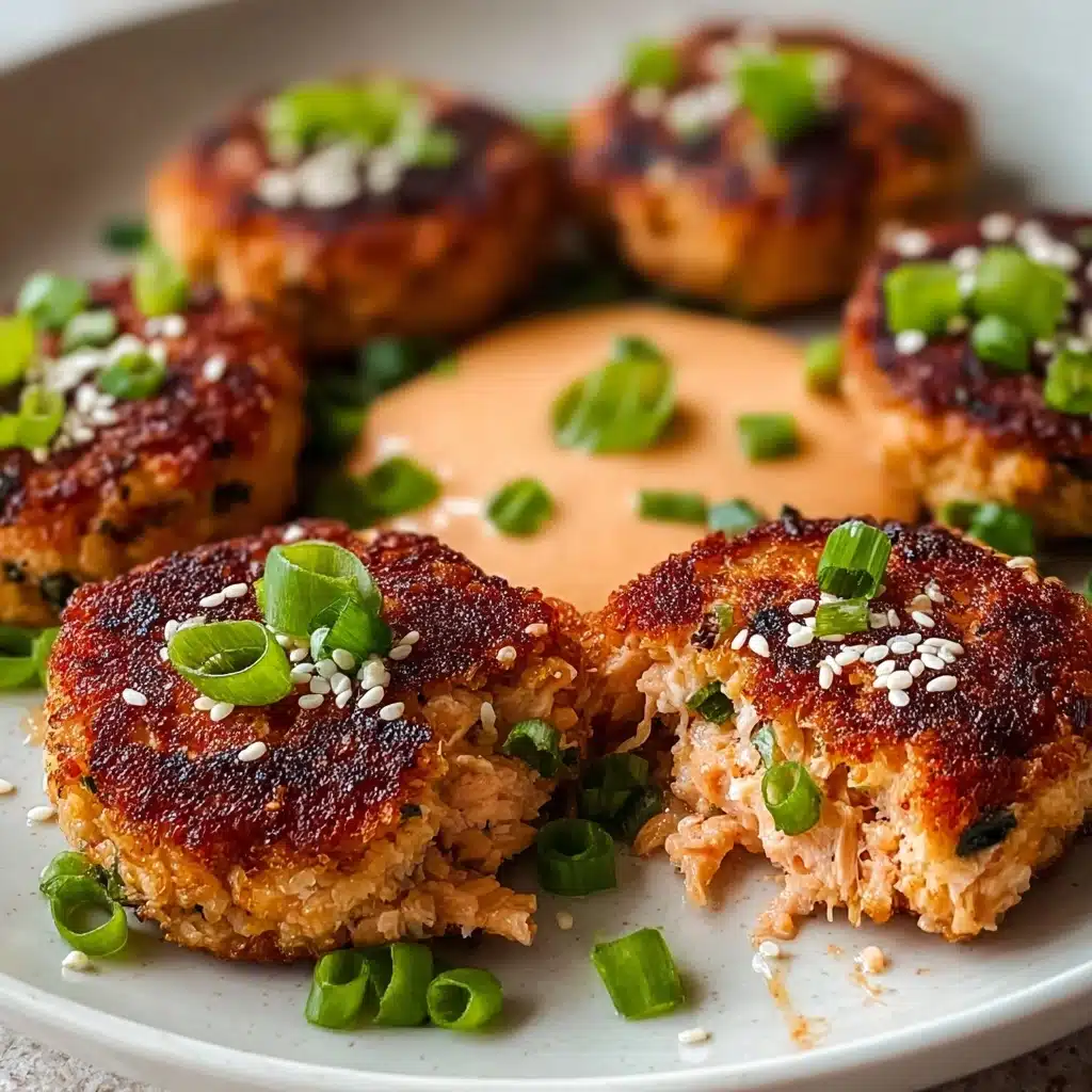 Asian Tuna Cakes with Spicy Mayo: A Flavorful Delight! Recipe - Recipe Image