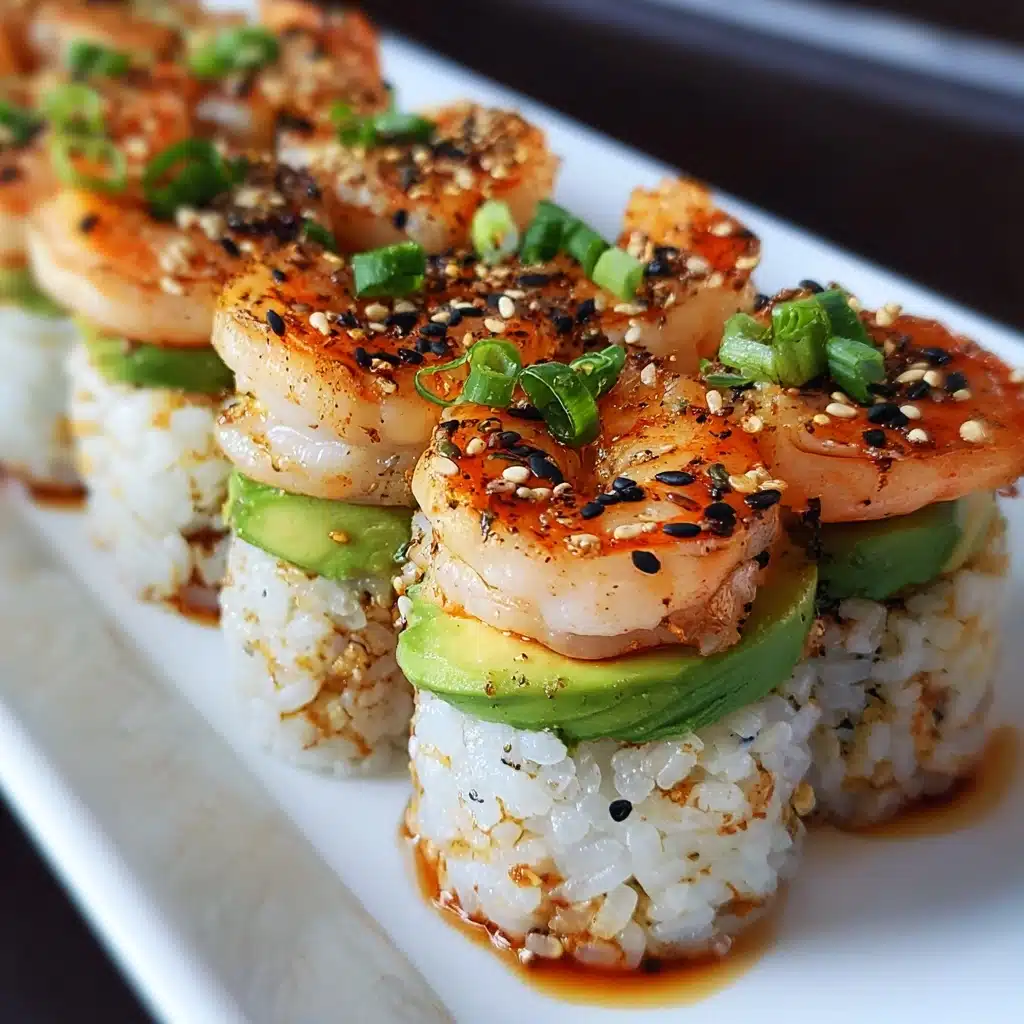 SPICY SHRIMP SUSHI STACKS Recipe - Recipe Image