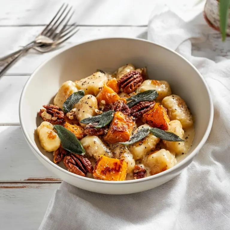 Air Fryer Pumpkin Gnocchi Bake Recipe