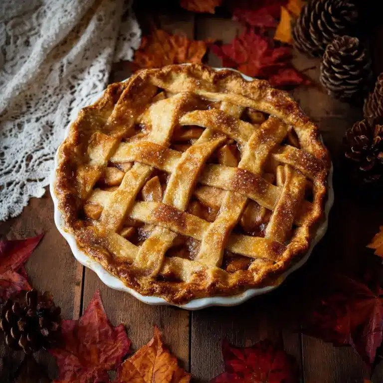 Toffee Apple Pie Recipe
