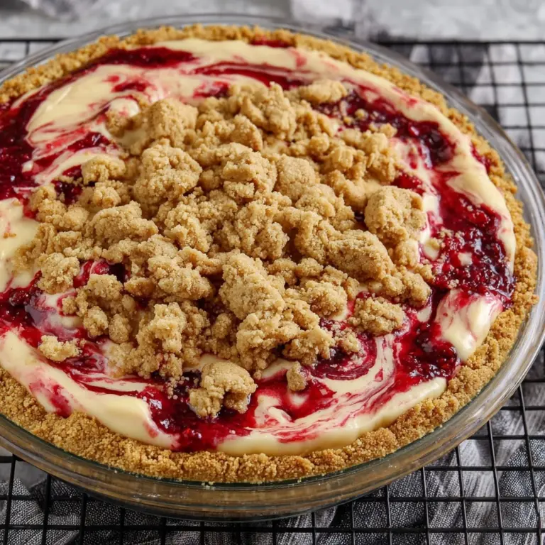 Peanut Butter and Jelly Pie Recipe