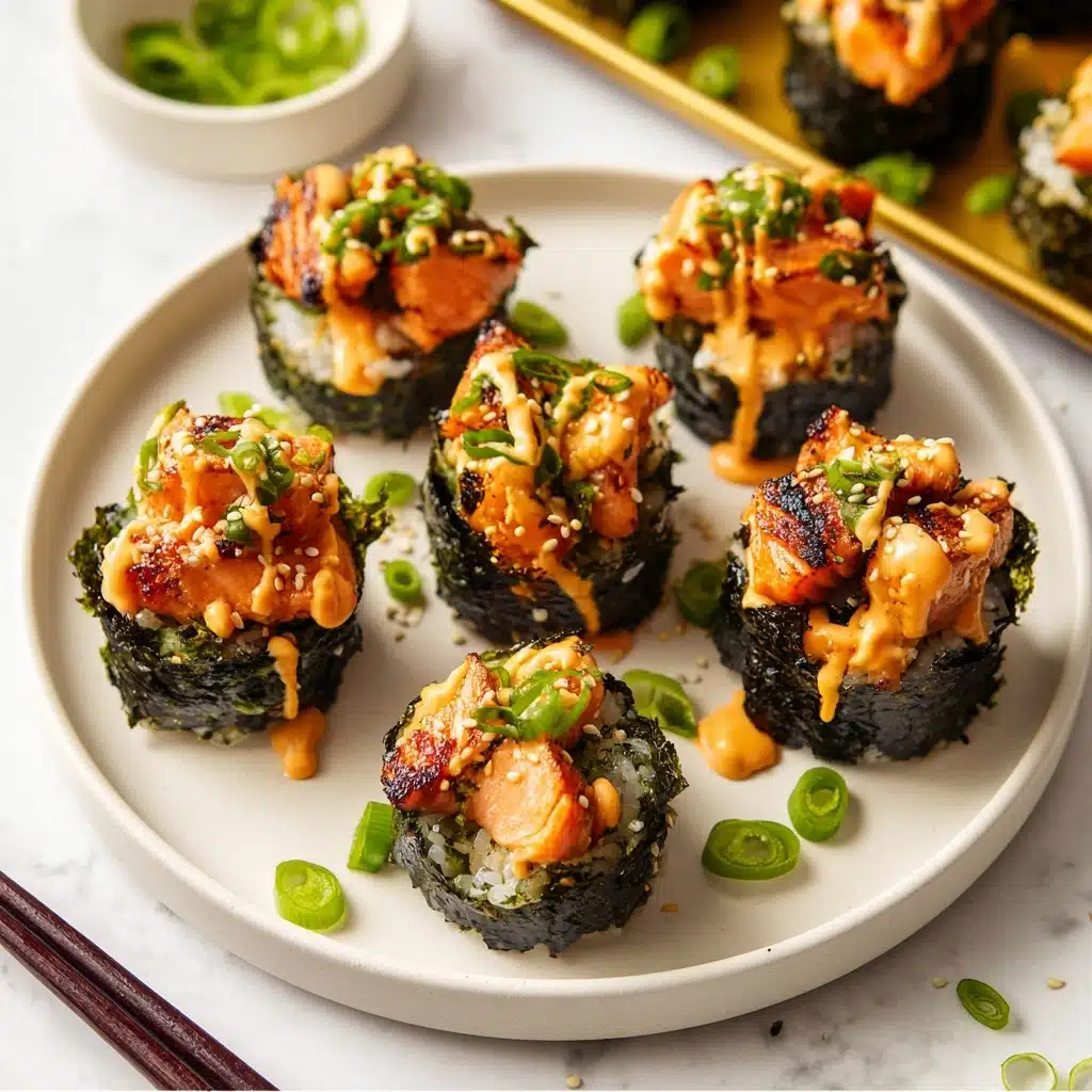 Easy Baked Salmon Sushi Cups (Viral Recipe) Recipe - Recipe Image