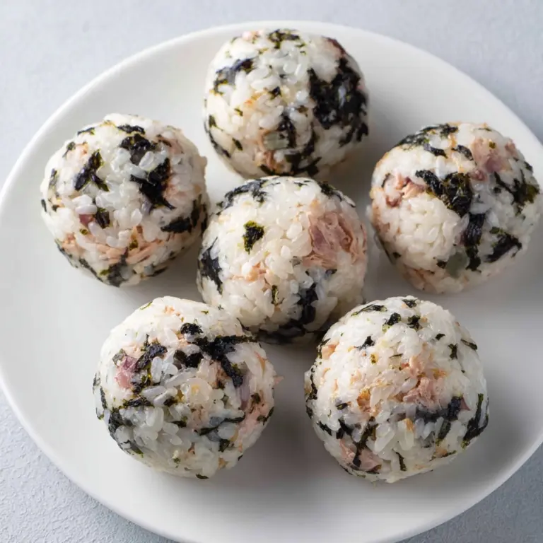 Easy Tuna Rice Balls Recipe