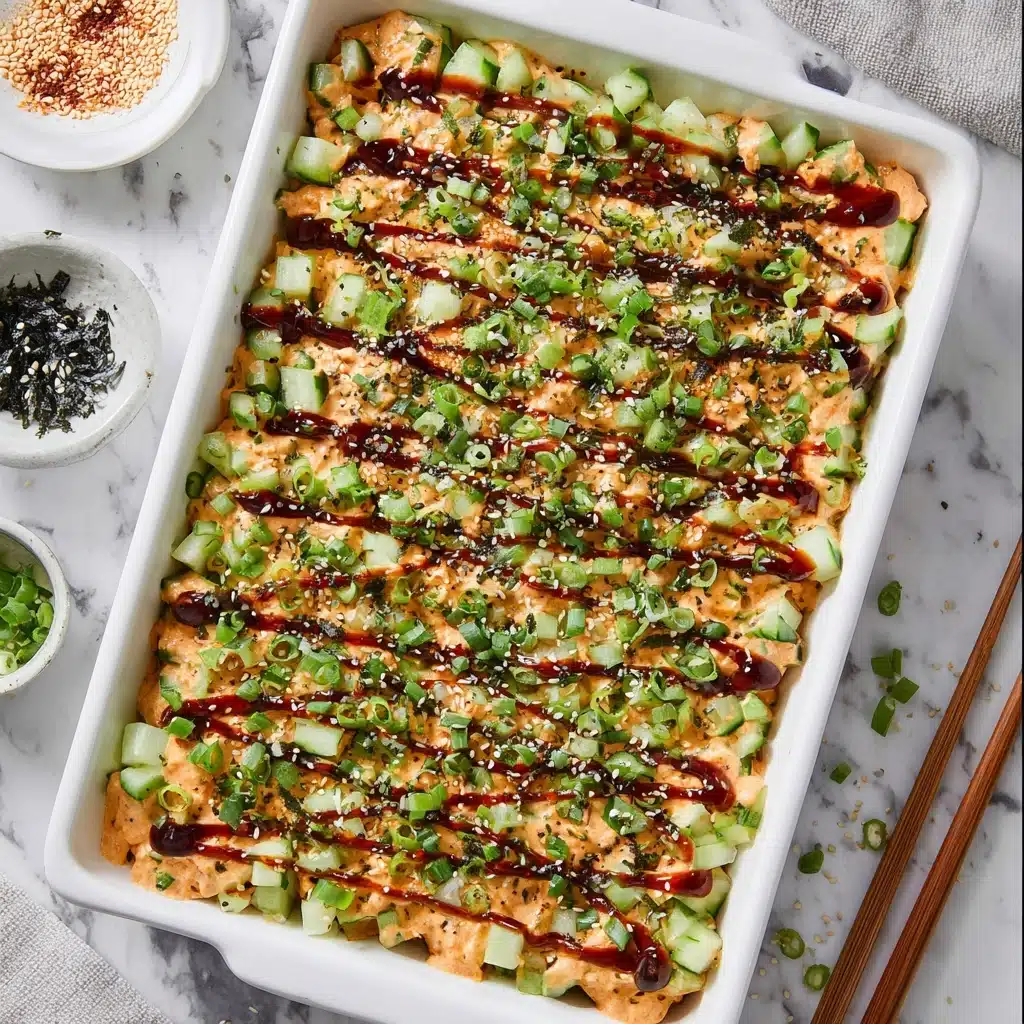 Easy Sushi Bake Recipe - Recipe Image