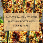 Mediterranean Stuffed Zucchini Recipe