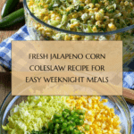 Jalapeno Corn Coleslaw Recipe