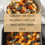 Air Fryer Pumpkin Gnocchi Bake Recipe