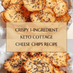 1 Ingredient Keto Cottage Cheese Chips: Crunchy Delight Recipe