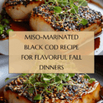 Nobu’s Miso-Marinated Black Cod Recipe