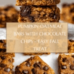 Healthy Pumpkin Oatmeal Bars Recipe