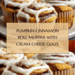 Pumpkin Cinnamon Roll Muffins Recipe