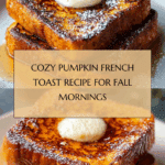 Pumpkin French Toast Breakfast Recipe