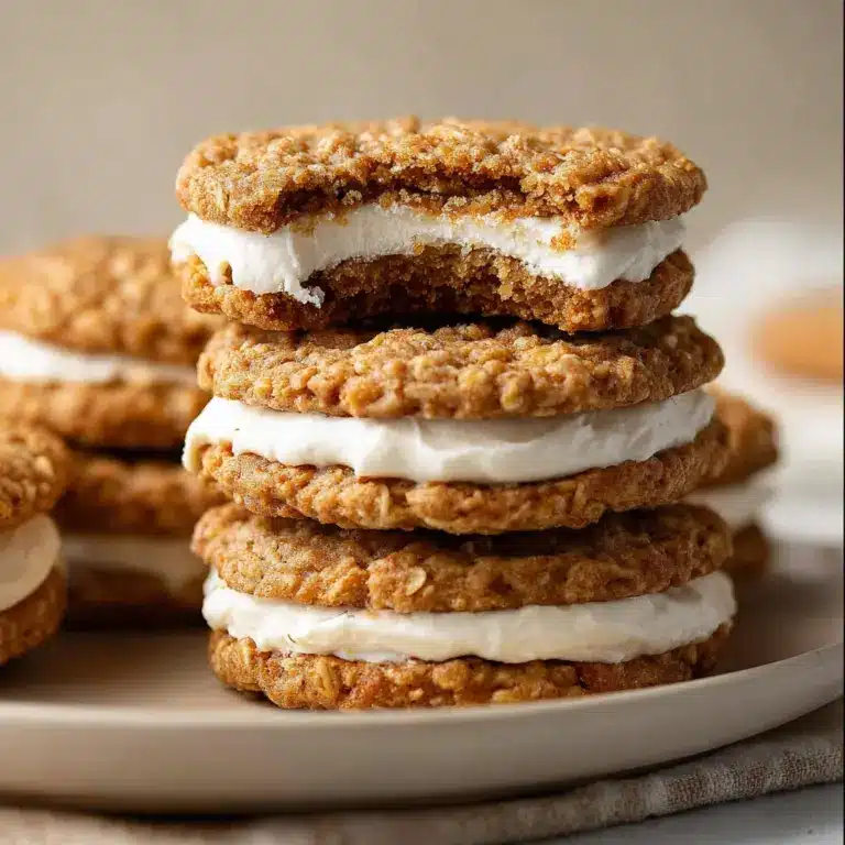 Banana Oatmeal Cream Pies Recipe
