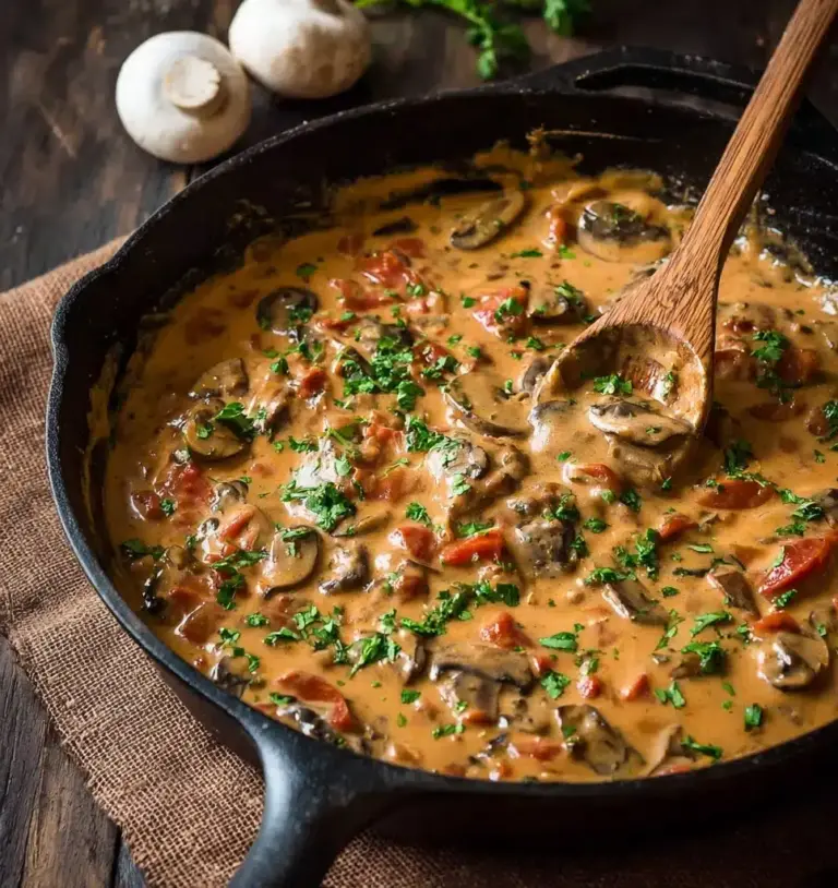 Creamy German Hunter's Sauce (Jägersoße) Recipe