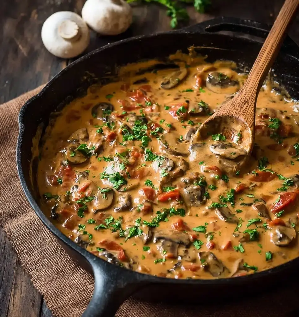 Creamy German Hunter's Sauce (Jägersoße) Recipe