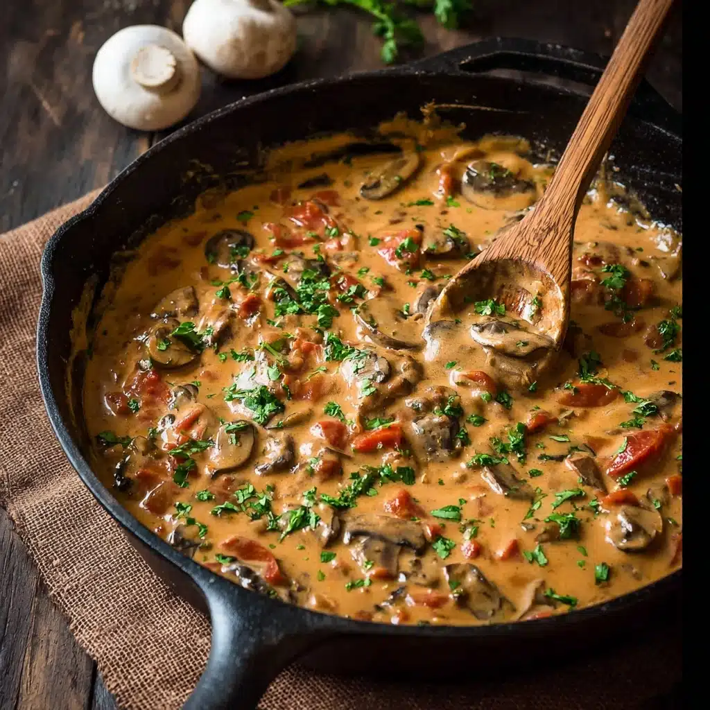 Creamy German Hunter's Sauce (Jägersoße) Recipe - Recipe Image