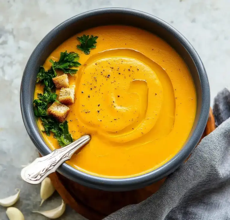 Roasted Carrot Soup Recipe