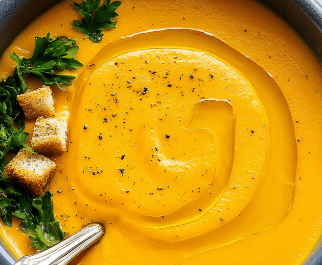 Roasted Carrot Soup Recipe