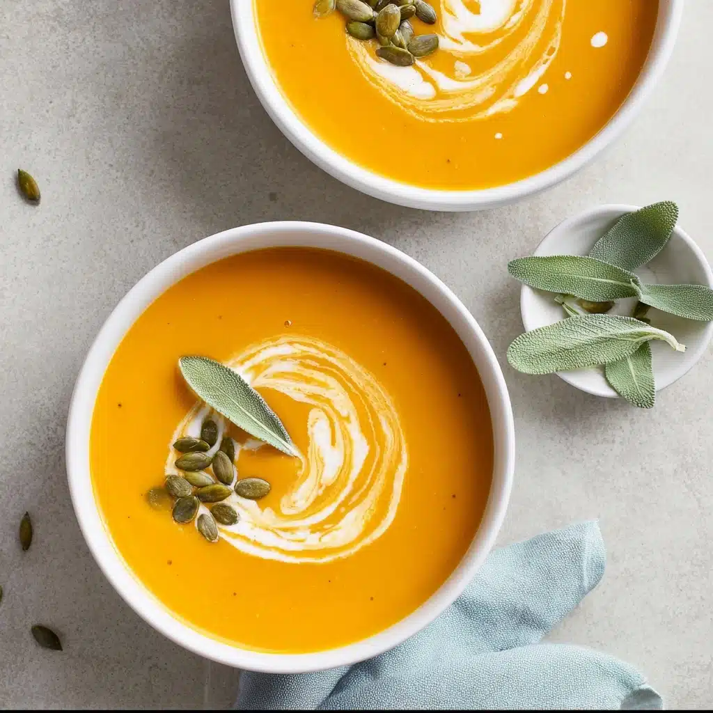 Roasted Pumpkin Apple Soup Recipe - Recipe Image