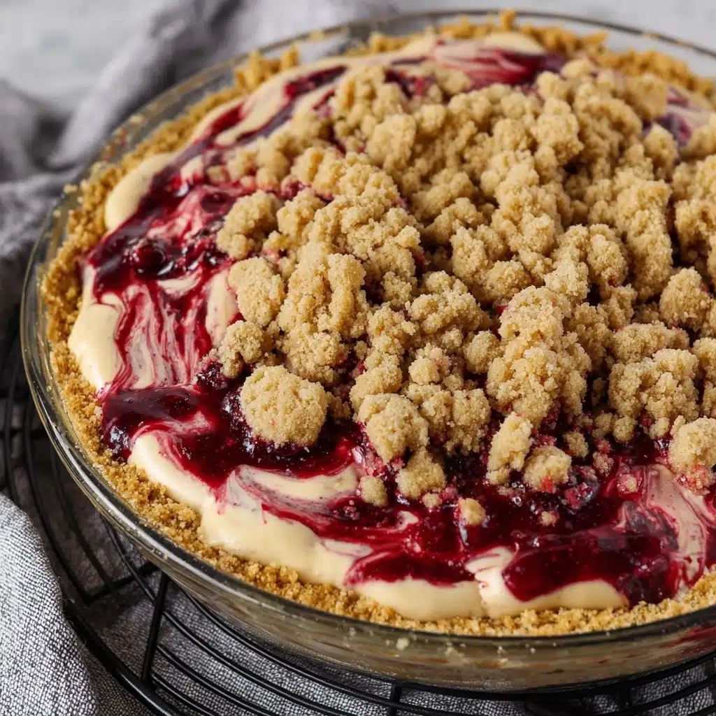 Peanut Butter and Jelly Pie Recipe - Recipe Image