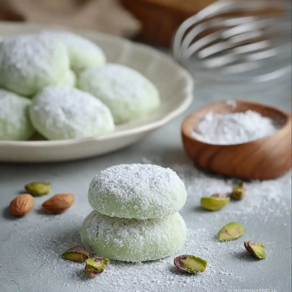 Pistachio Wedding Cookies Recipe - Recipe Image