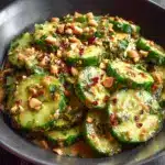 Cucumbers in Spicy Peanut Sauce Recipe