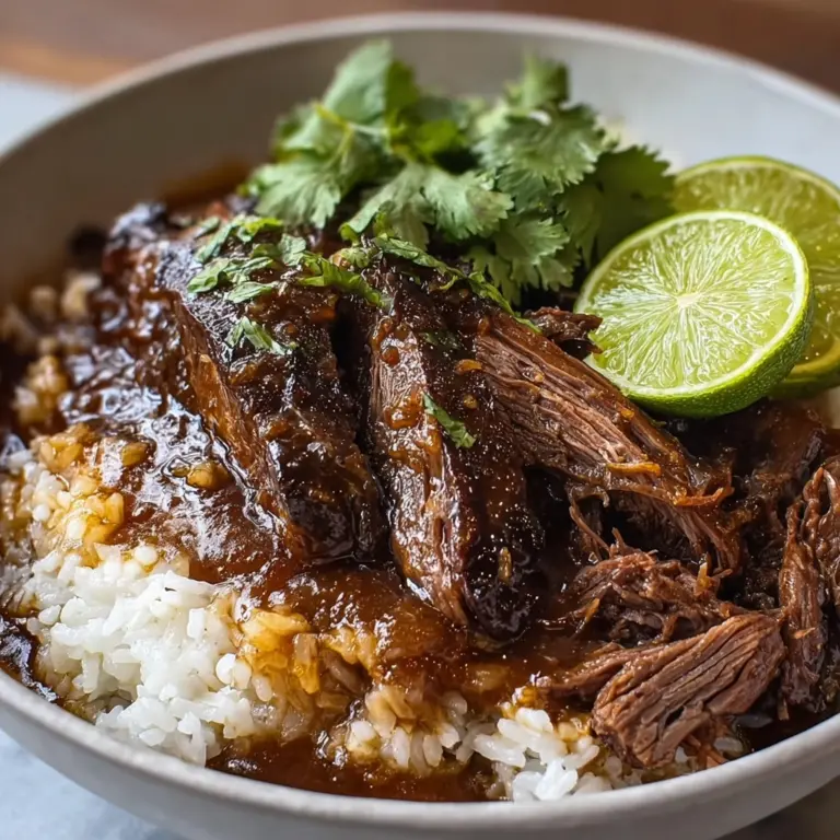 Sweet & Savory Caramelized Pulled Beef Brisket Recipe