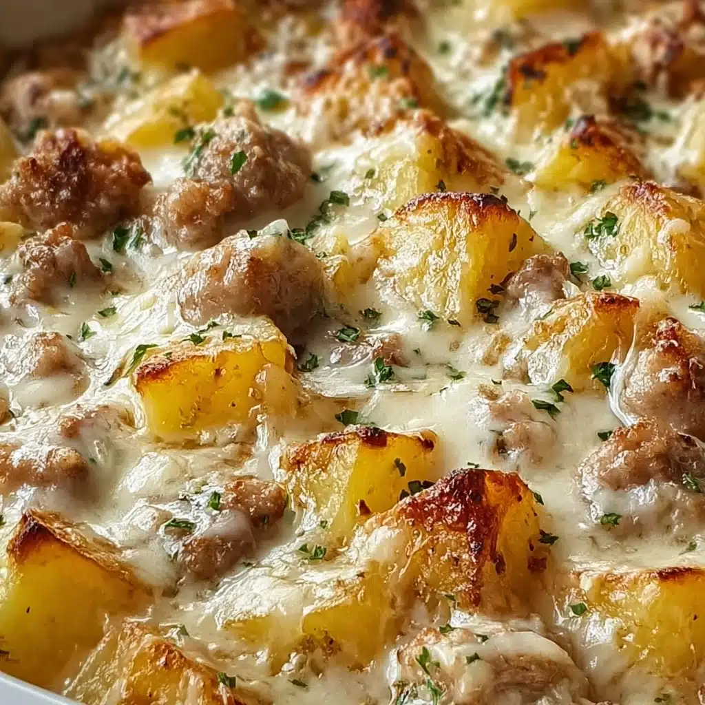 Garlic Parmesan Crockpot Chicken and Potatoes Recipe - Recipe Image