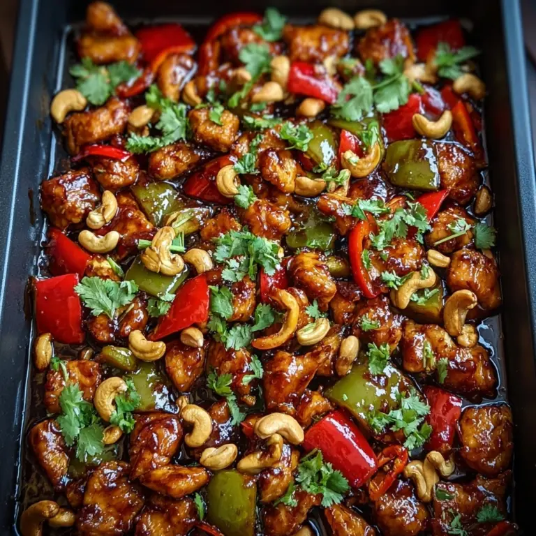 Easy Sheet Pan Cashew Chicken Recipe for Busy Weeknights Recipe