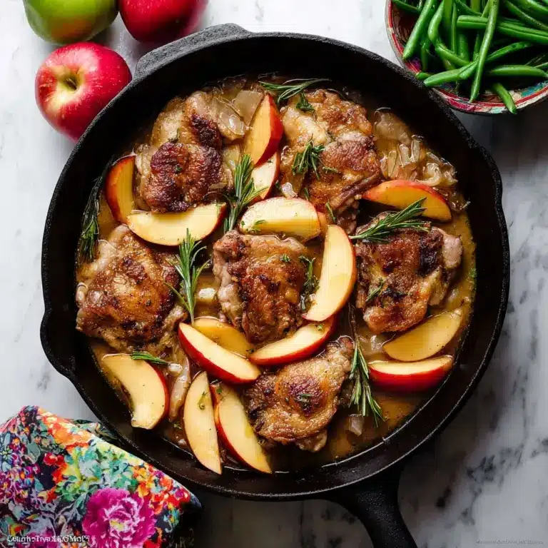 Skillet Apple Cider Chicken Recipe
