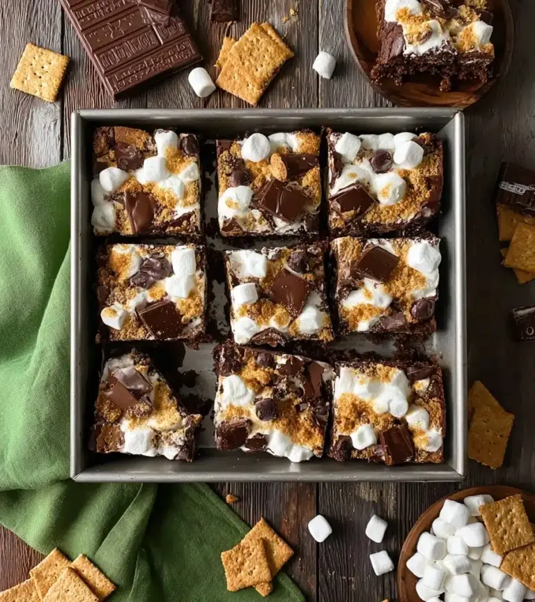 S’mores Brownies Recipe