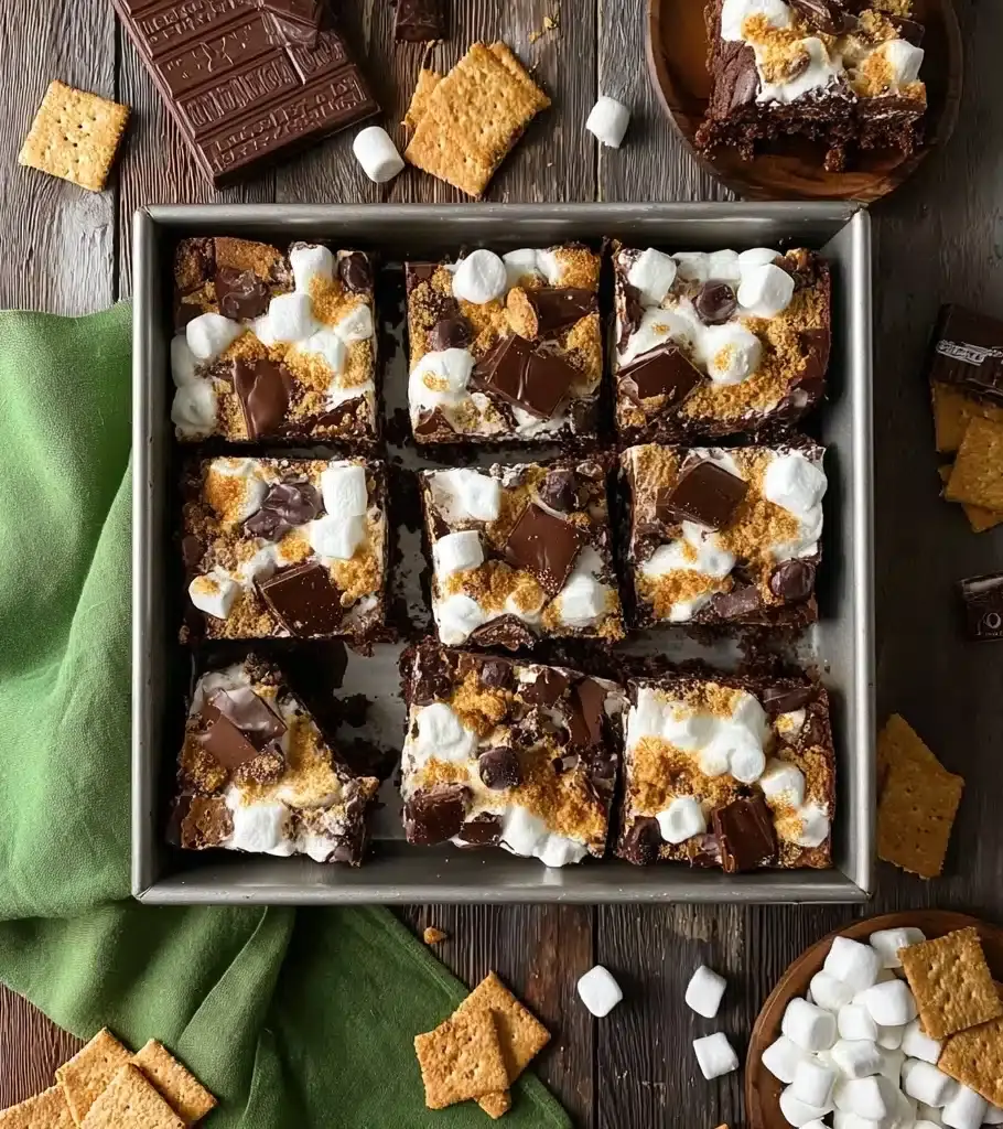 S’mores Brownies Recipe