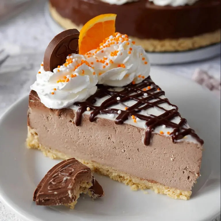 Chocolate Orange Cheesecake Recipe