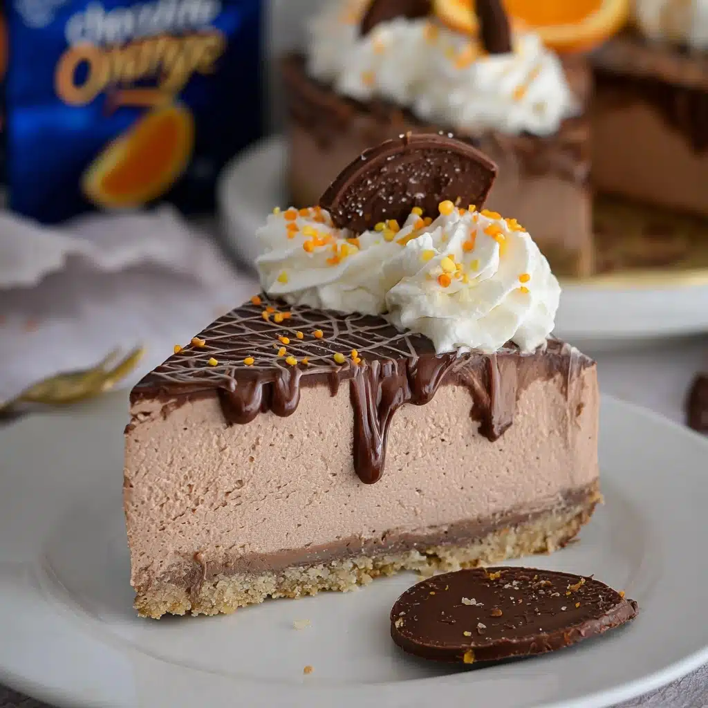 Chocolate Orange Cheesecake Recipe - Recipe Image
