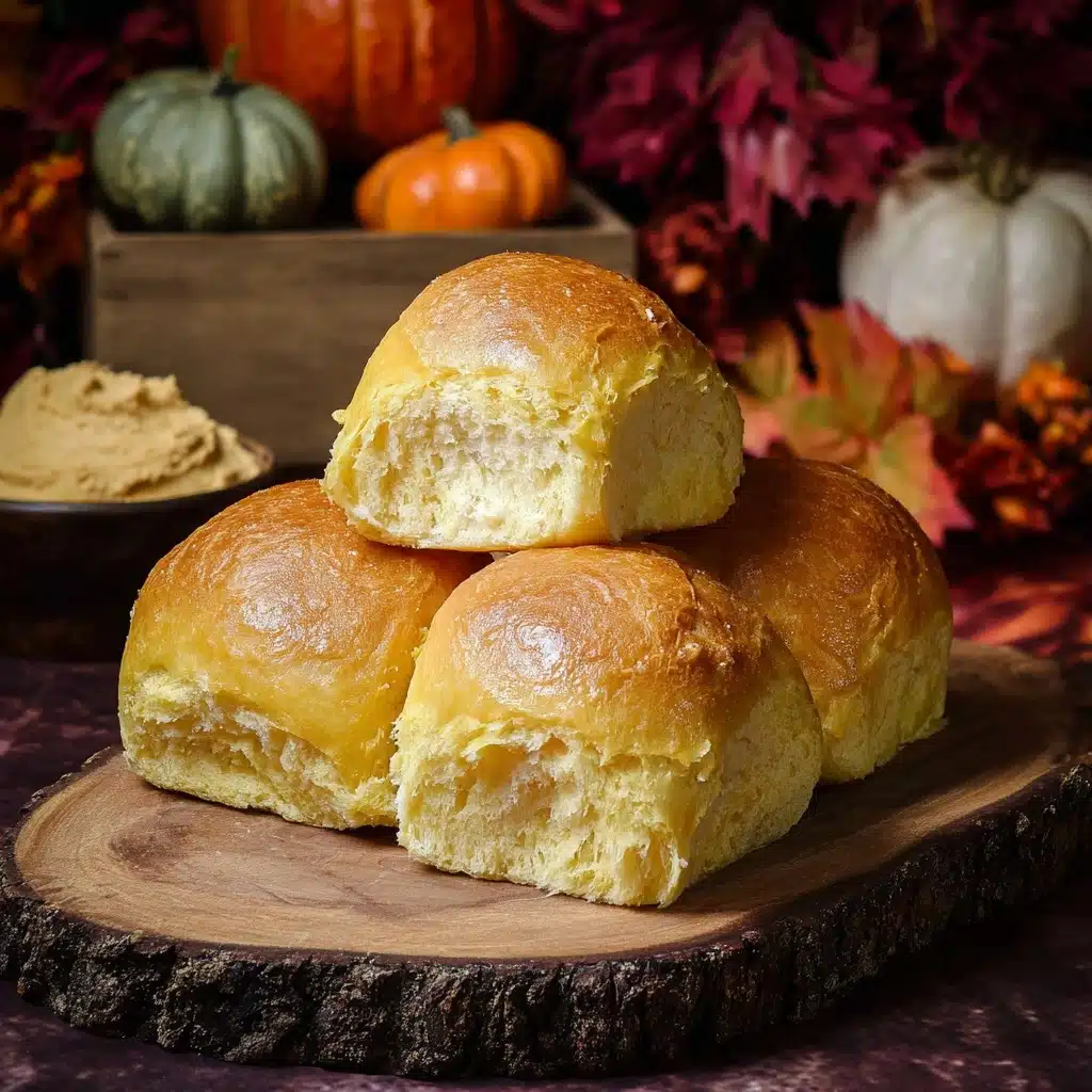 Soft Pumpkin Rolls Recipe - Recipe Image