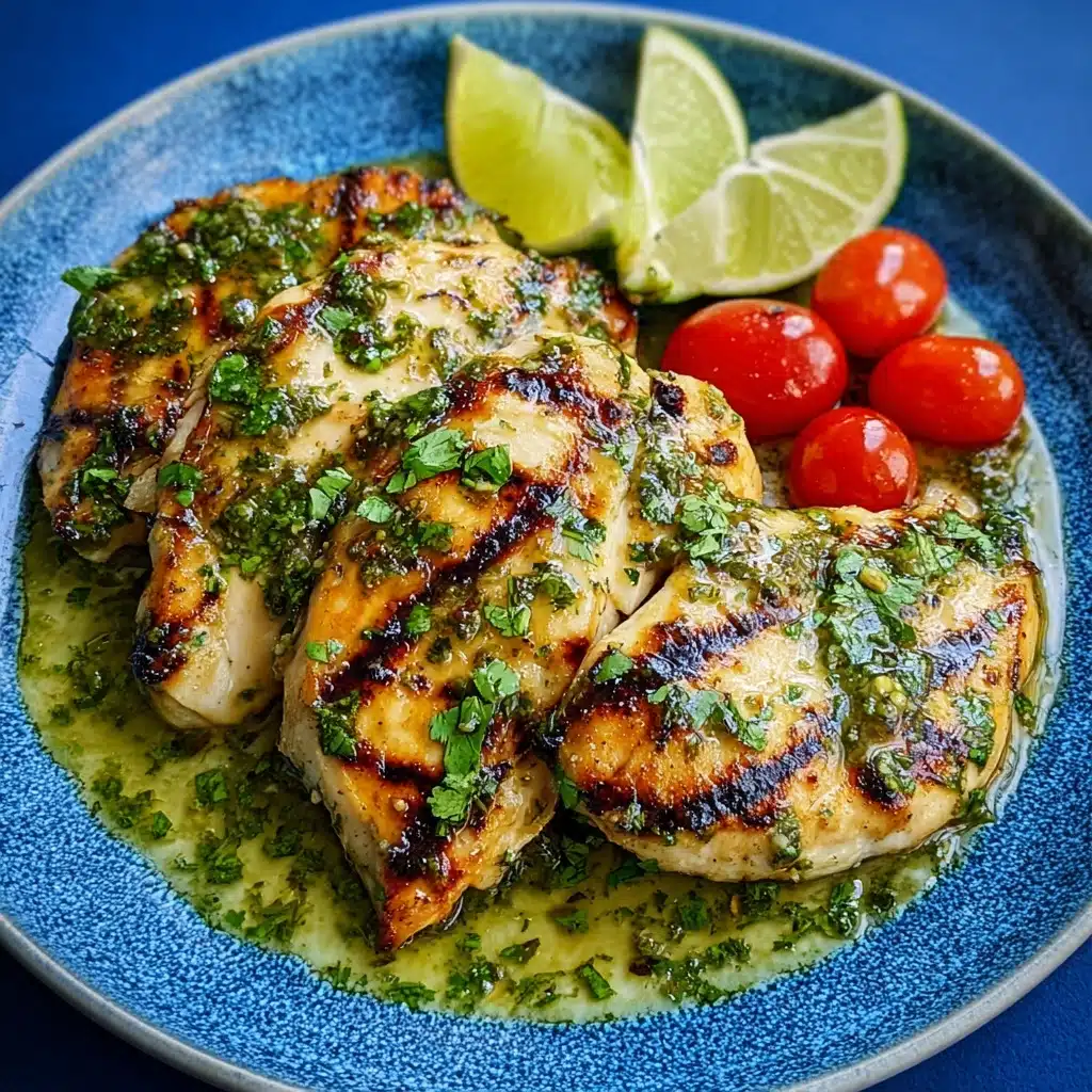 Grilled Salsa Verde Pepper Jack Chicken Recipe - Recipe Image