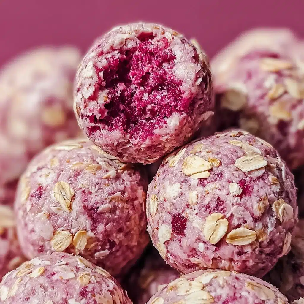 Strawberry Cheesecake Protein Balls Recipe - Recipe Image