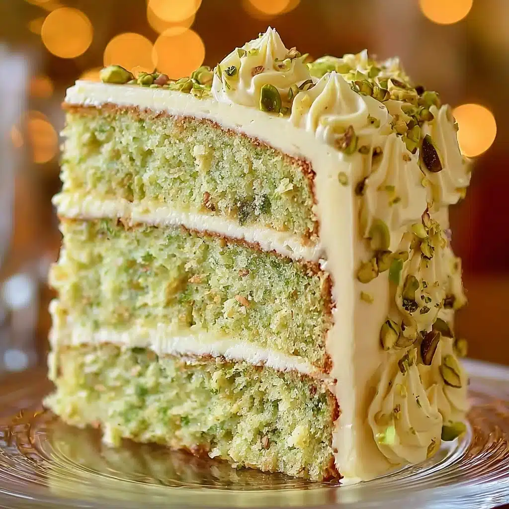 Pistachio Cake Recipe - Recipe Image