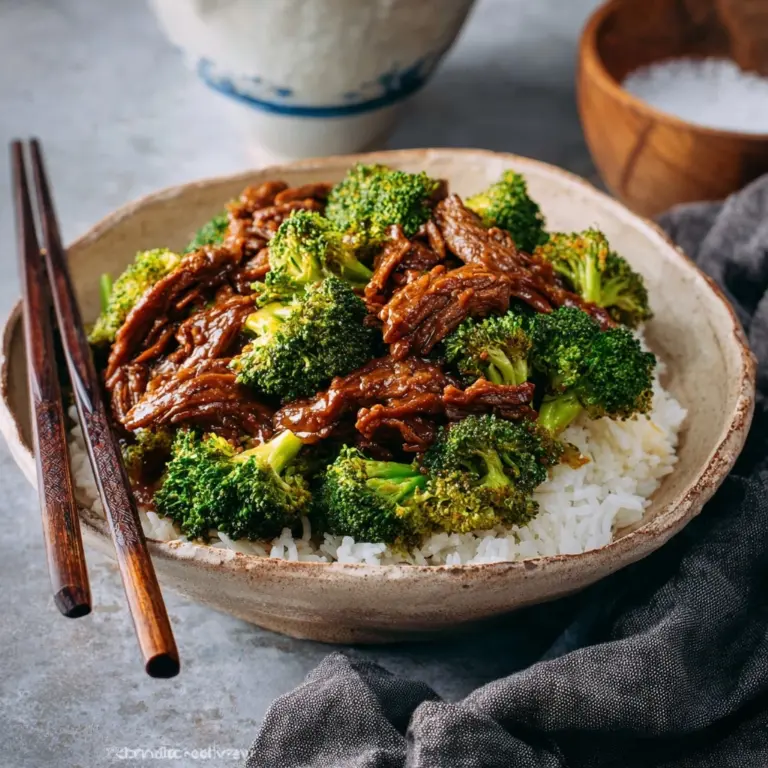 Chinese Beef and Broccoli Recipe