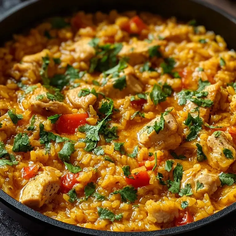 One Pot Queso Chicken and RiceIngredients Recipe