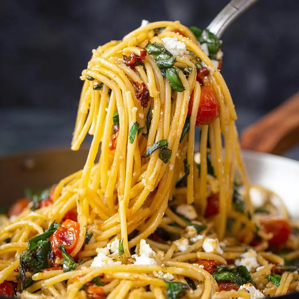 Greek Spaghetti Recipe - Recipe Image