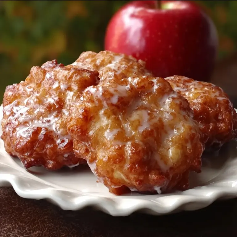 BAKED APPLE FRITTERS Recipe