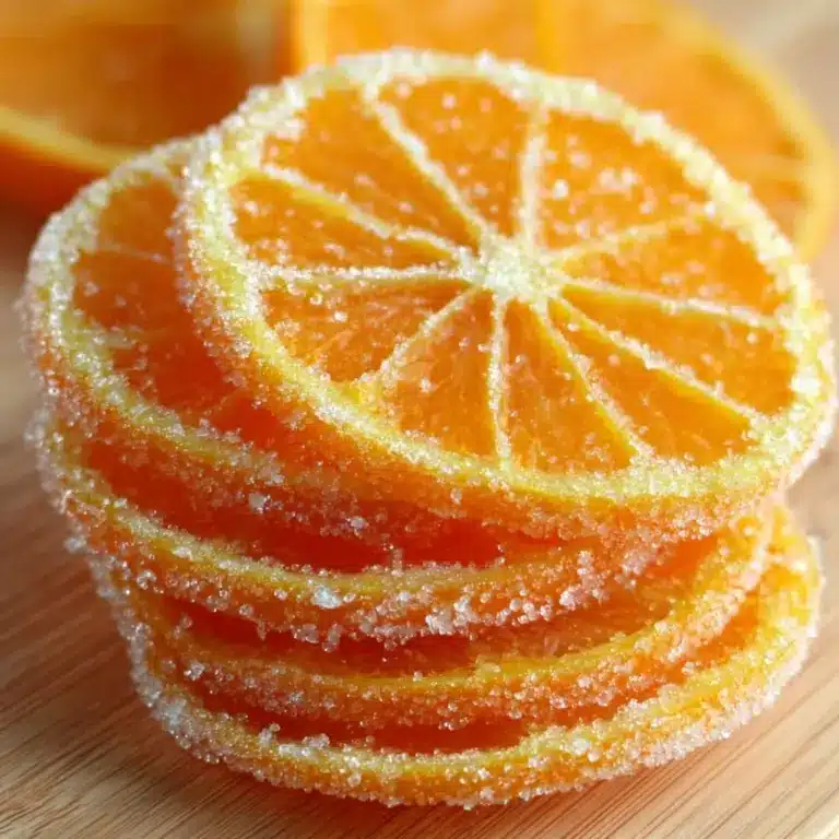 Candied Orange Slices Recipe