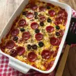 Cauliflower Pizza Casserole Recipe