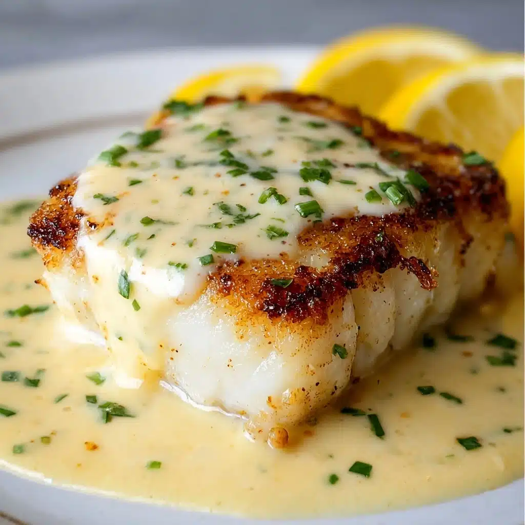 Quick Baked Cod with Mayo and Parmesan Recipe - Recipe Image