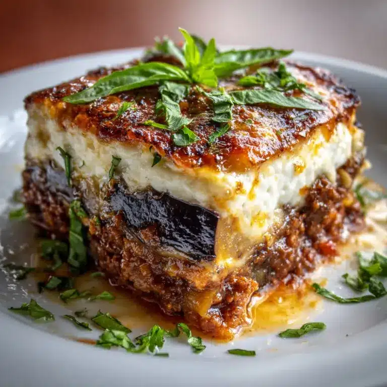 Eggplant Lasagna with Ricotta – No Pasta Needed Recipe