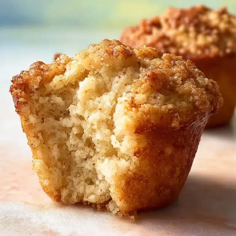 Coffee Cake Greek Yogurt Muffins Recipe