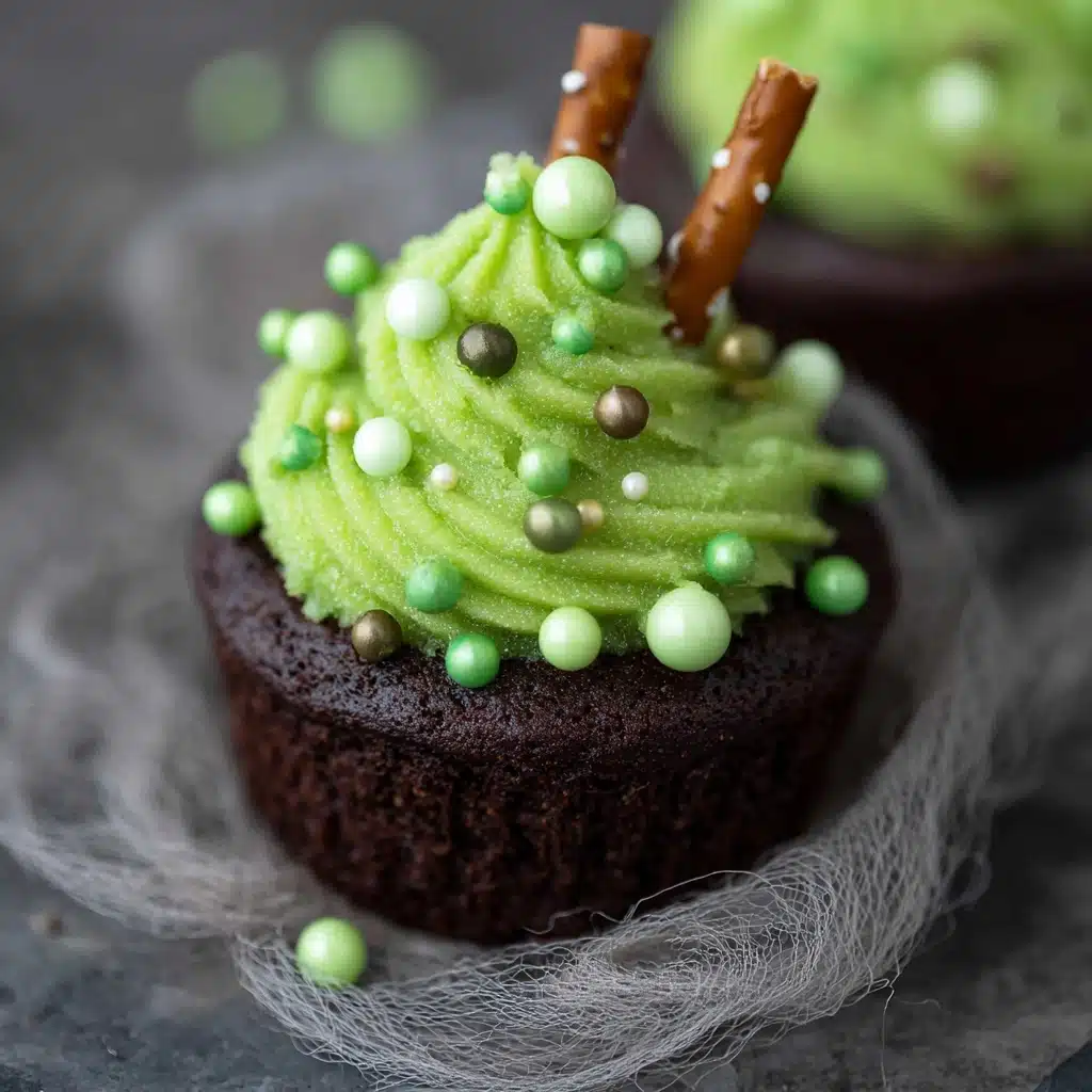 Bubbling Witch's Cauldron Brownies Recipe - Recipe Image